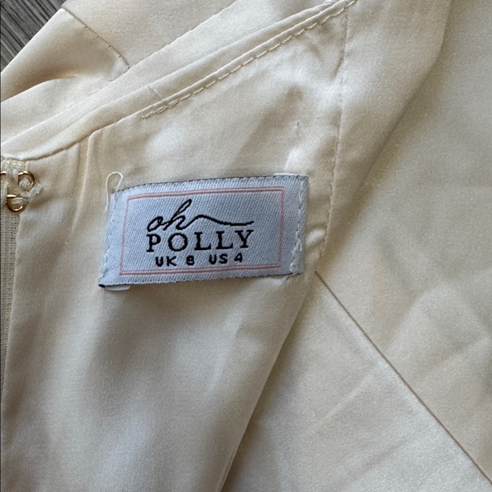 Oh Polly Cream Dress - Picture 6 of 6